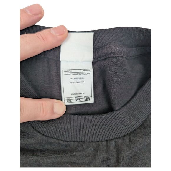 Lil Wayne Black Graphic T-Shirt Rap Hip Hop Skeleton Art XXL 2013 - Picture 7 of 9